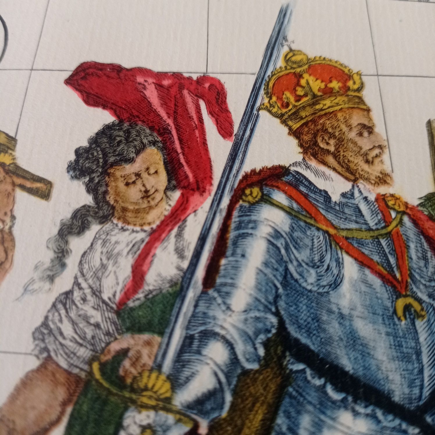 Mapa reprint rzeka Dunaj 1989 r. w tubie