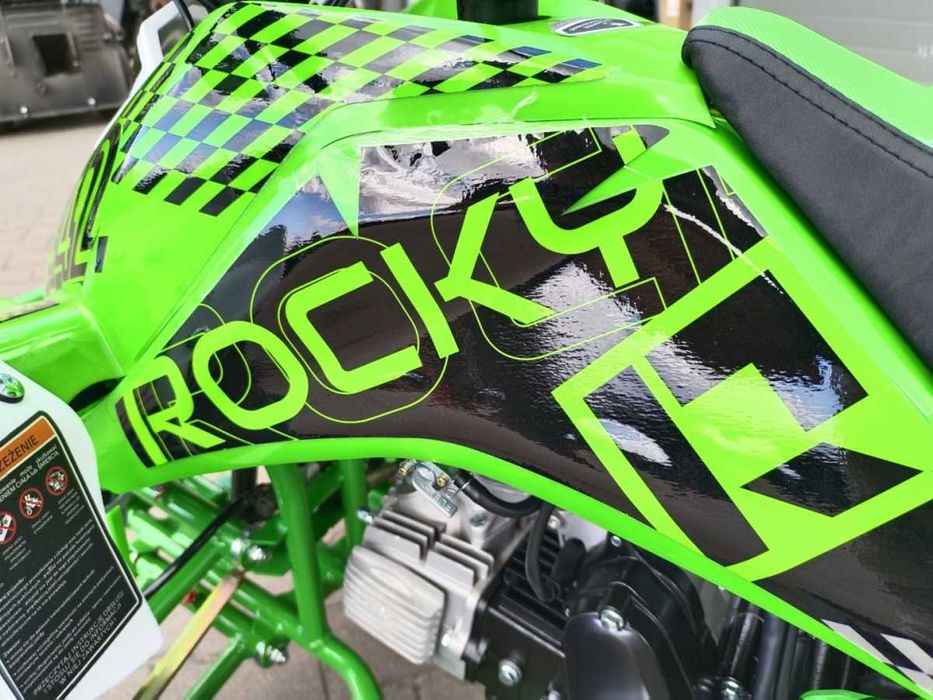 Quad Barton Rocky 125 | Sportowy | Zielony | Raptor | Licznik | Biegi