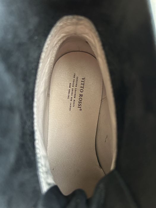 Ботинки, сапожки из натуральной кожи. Vitto Rossi. 36р.