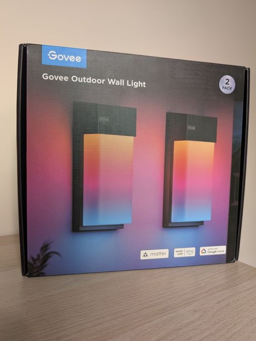 Govee Outdoor Wall Light - novos