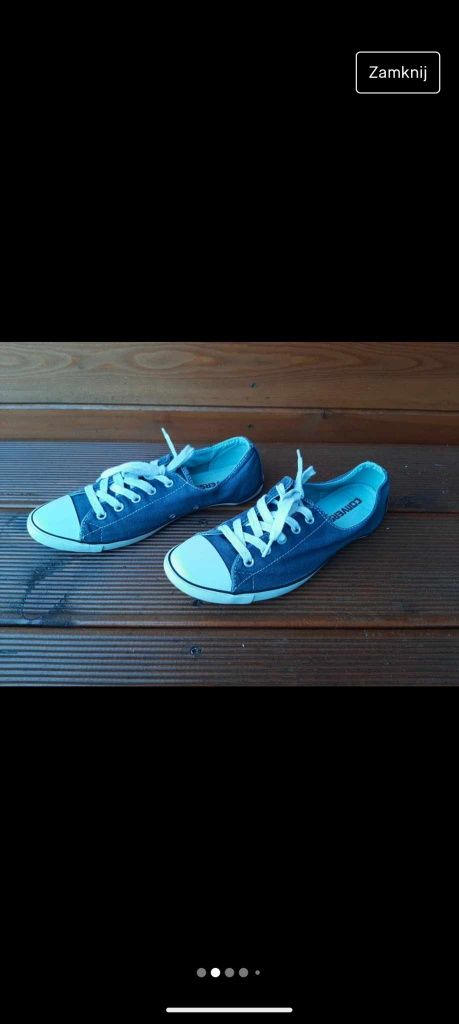 Converse 38 granat