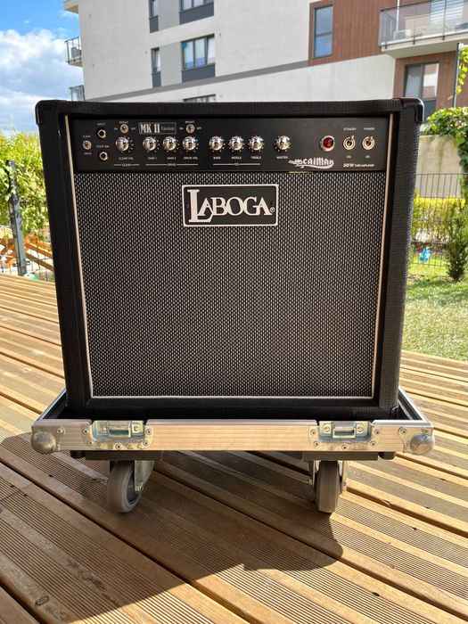 Laboga Caiman Combo MKII, Creamback G12H-75 16 ohm + twardy Case