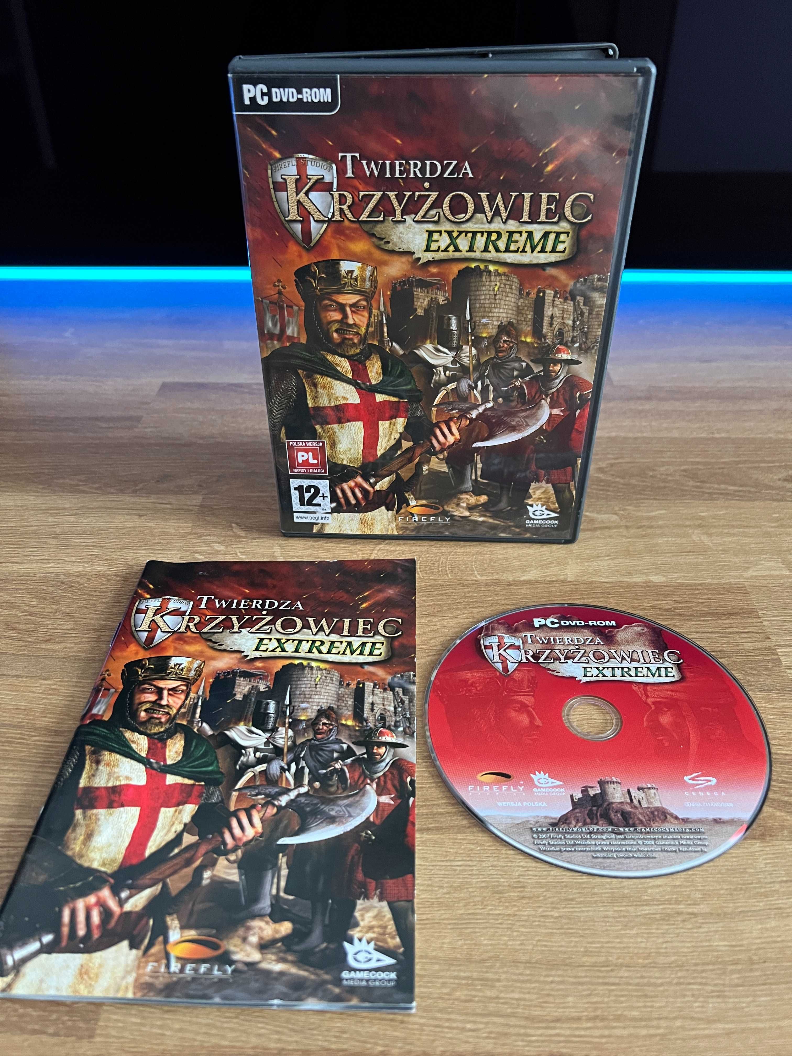 Twierdza Krzyżowiec Extreme (PC PL 2008) DVD BOX premierowe wydanie