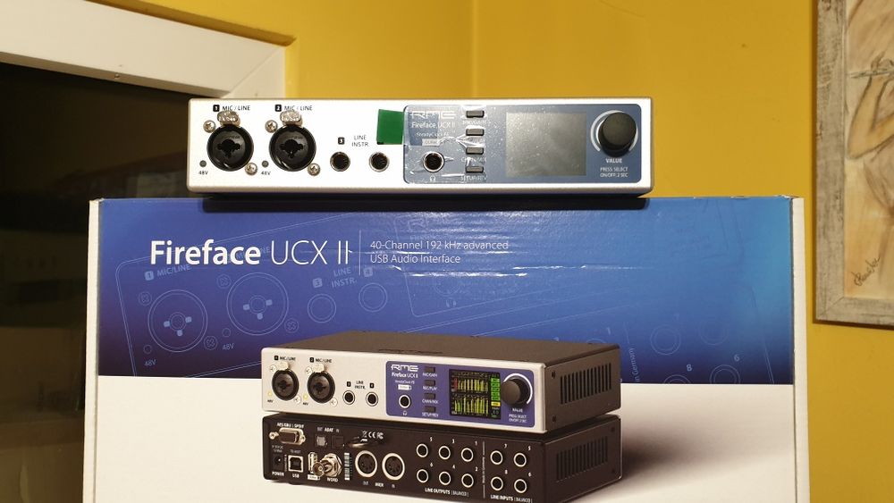 Interfejs Audio karta RME fireface UCX II nowy, nieużywany, gwarancja