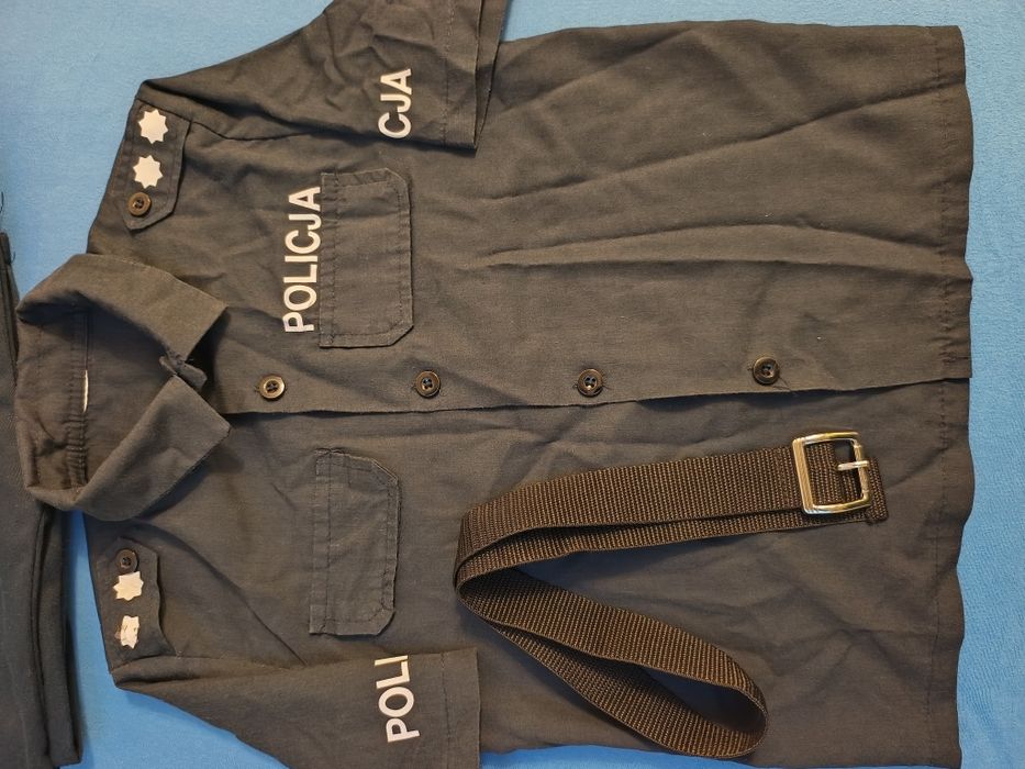 Strój karnawałowy policjant r.116