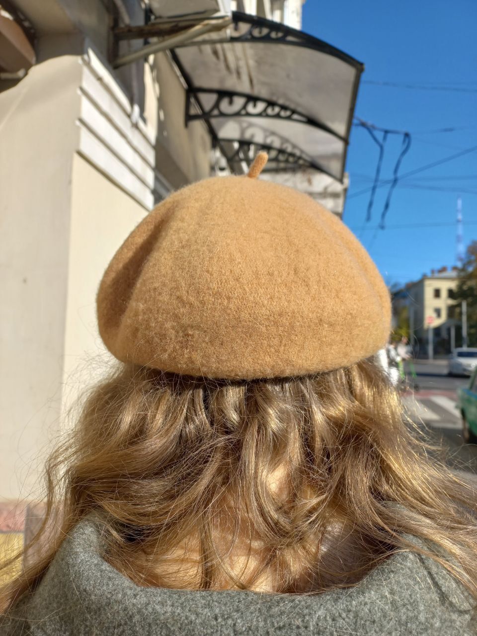 Берет жіночий. Весна, осінь, зима.