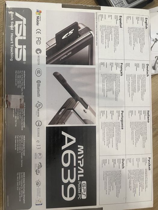 КПК Asus Mypal A639