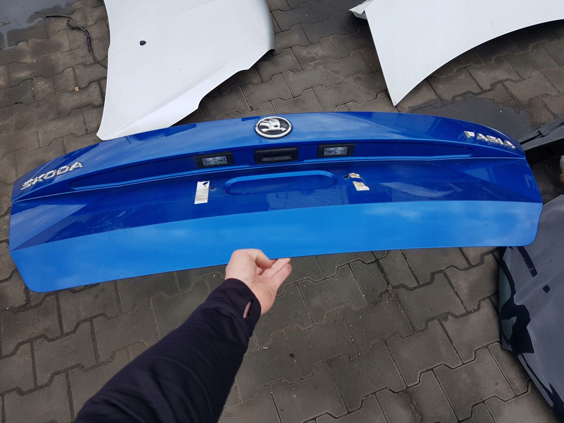 SKODA FABIA 3 III 6V 14-20r HB KLAPA BAGAŻNIKA TYŁ LF5W