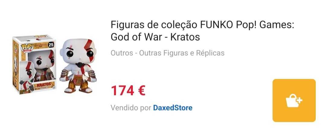 Funko POP Kratos 25 God Of War SUPER RARO