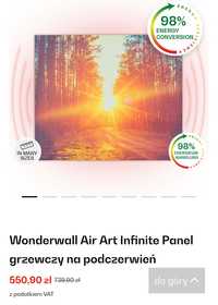 Wonderwall Air Art Smart Panel grzewczy na podczerwień