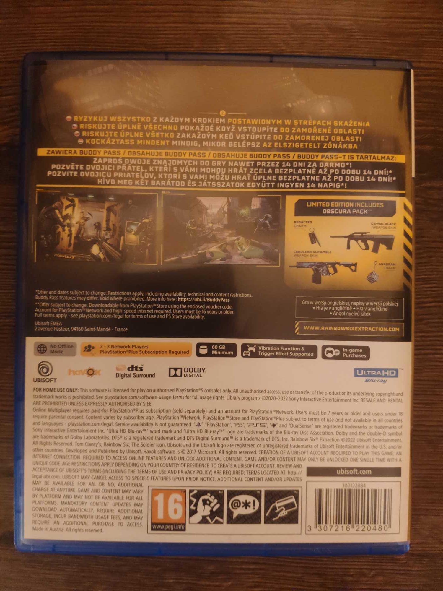 Gra "Tom Clancy's Rainbow Six extraction" PlayStation 5