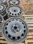 Felgi stalowe 5X112 vw passat b6 a3 8p octavia II 16 cali ET50 komplet