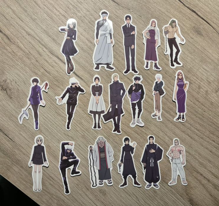 Аніме наліпки Магічна битва