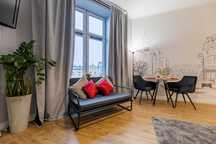 Apartament na doby w centrum,Parking w cenie