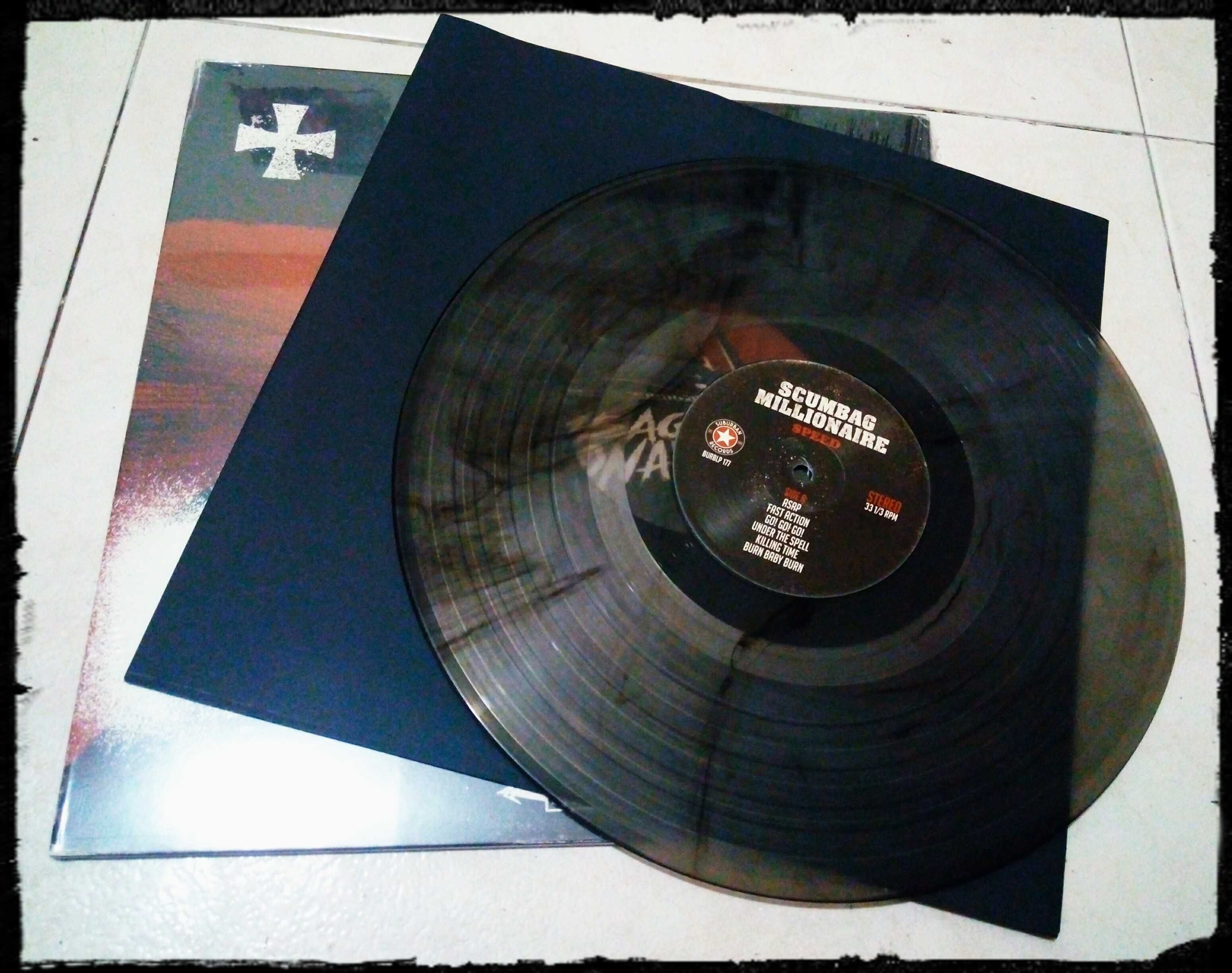 Scumbag Millionaire - " Speed " ... LP em vinil grey translúcido