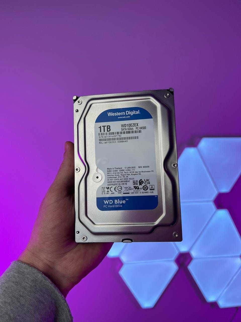 Жорсткий Диск  3.5" 1TB WD Blue/7200/64MB Buffer/SATA III