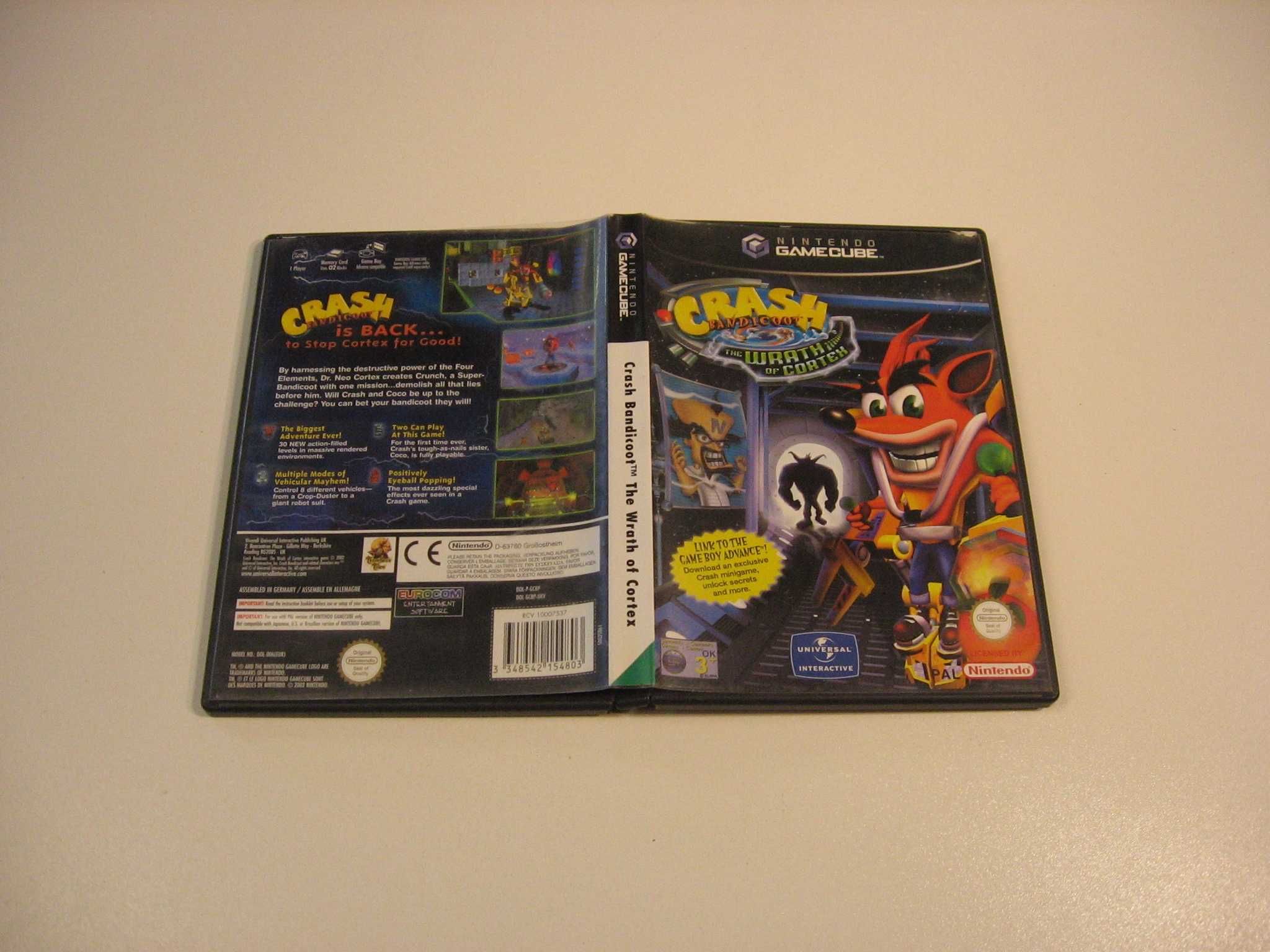 Crash Bandicoot The Wrath of Cortex - GRA Nintendo GameCube Opole 3167