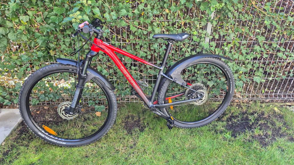 Rower górski MTB Cannondale Trail SL3 rama S czerwony Shimano RockShox