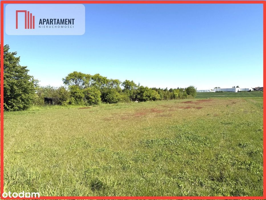 Działka budowlana w świetnej lokalizacji.