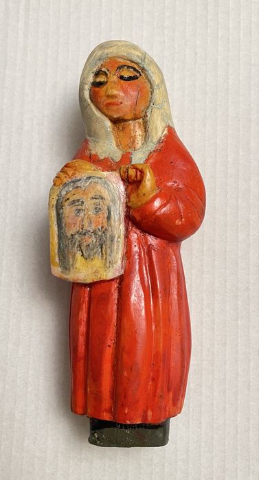 Stara rzeźba drewniana ludowa