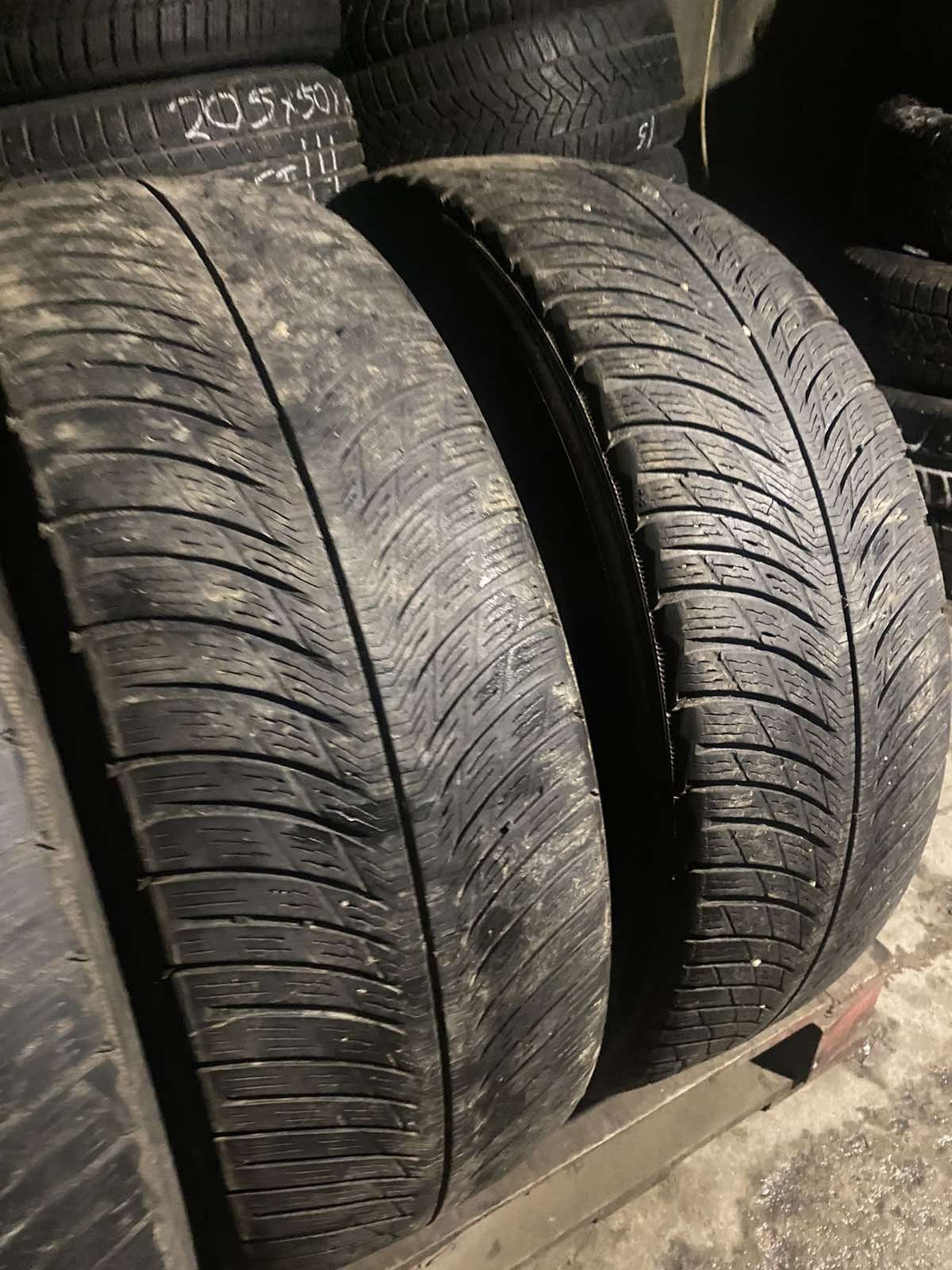 225.60.18 Michelin 4шт зима БУ склад шины резина из Европы 60 R18 225