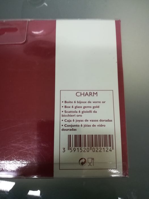 Argolas decorativas para copos