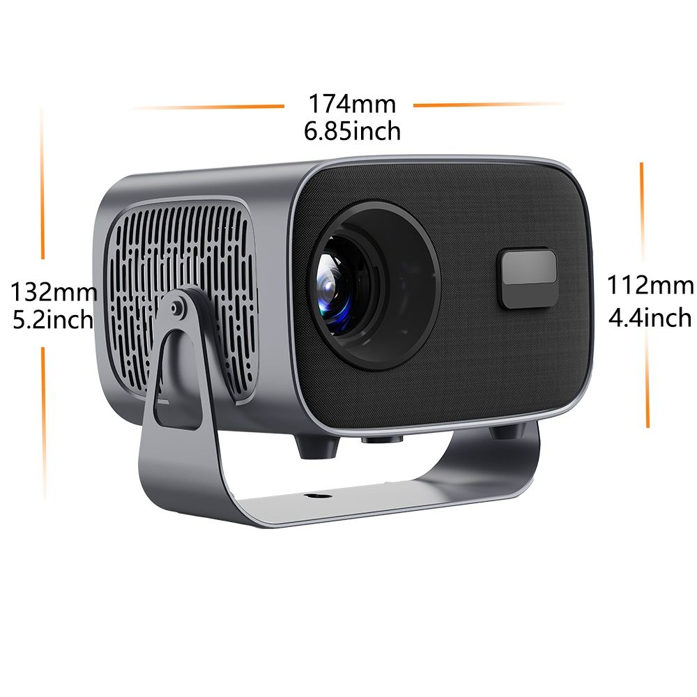 Projetor Android 8k 4gb, 32gb, 28000 lúmens,novo, com garantia