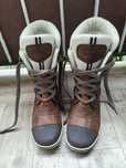 Śniegowce Buty zimowe Helly Hansen skórzane rozmiar 40,5 wkł. 25,5 cm