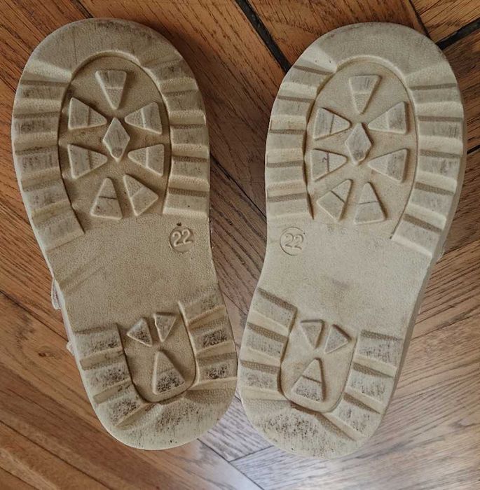 Buty trzewiki kozaki COOL CLUB dla dziewczynki rozmiar 22