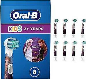 Oral-B Kids Frozen Końcówki do Szczoteczki Elektrycznej, 8SZT