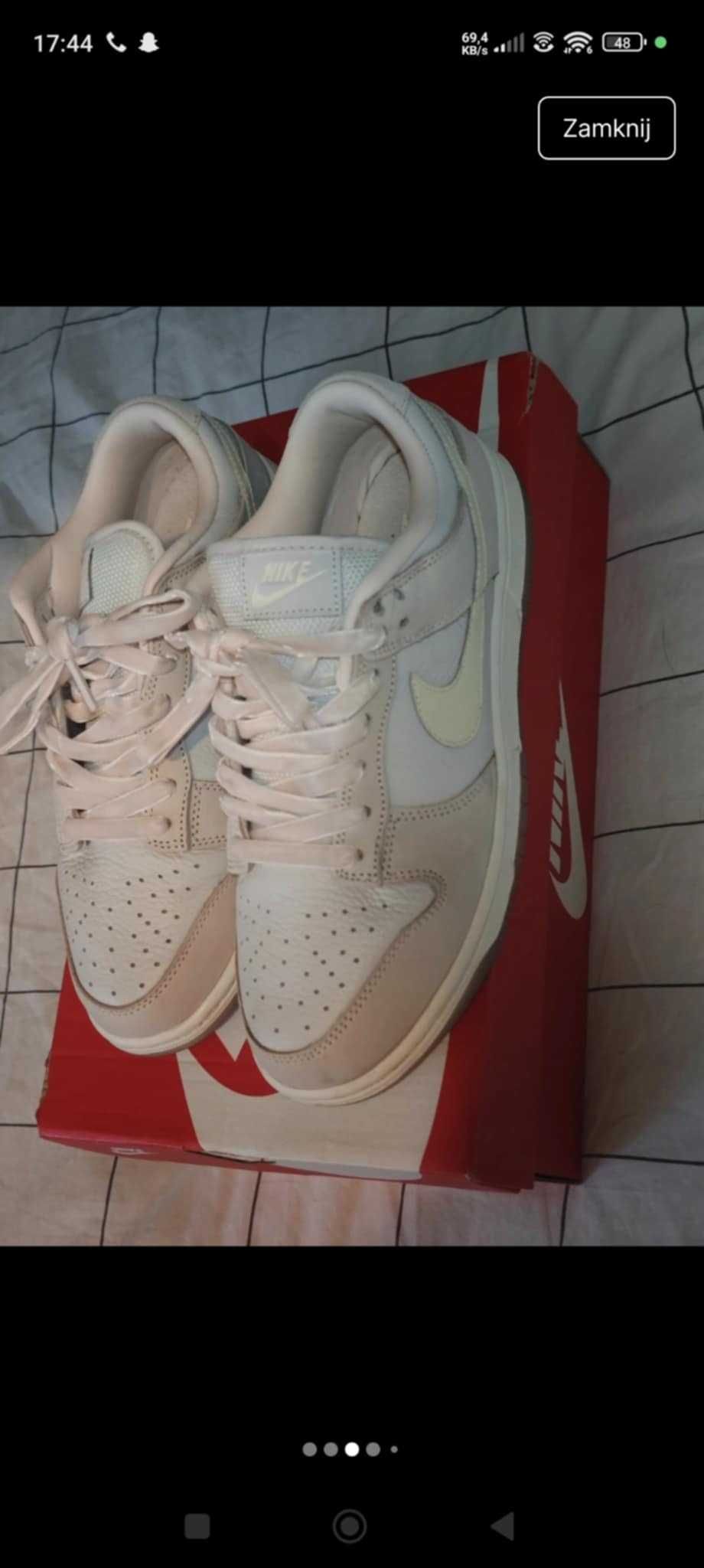 pink dunks nike rozm.39