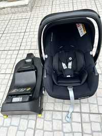 Ovo Maxi-Cosi (grupo 0+) mais Base Isofix