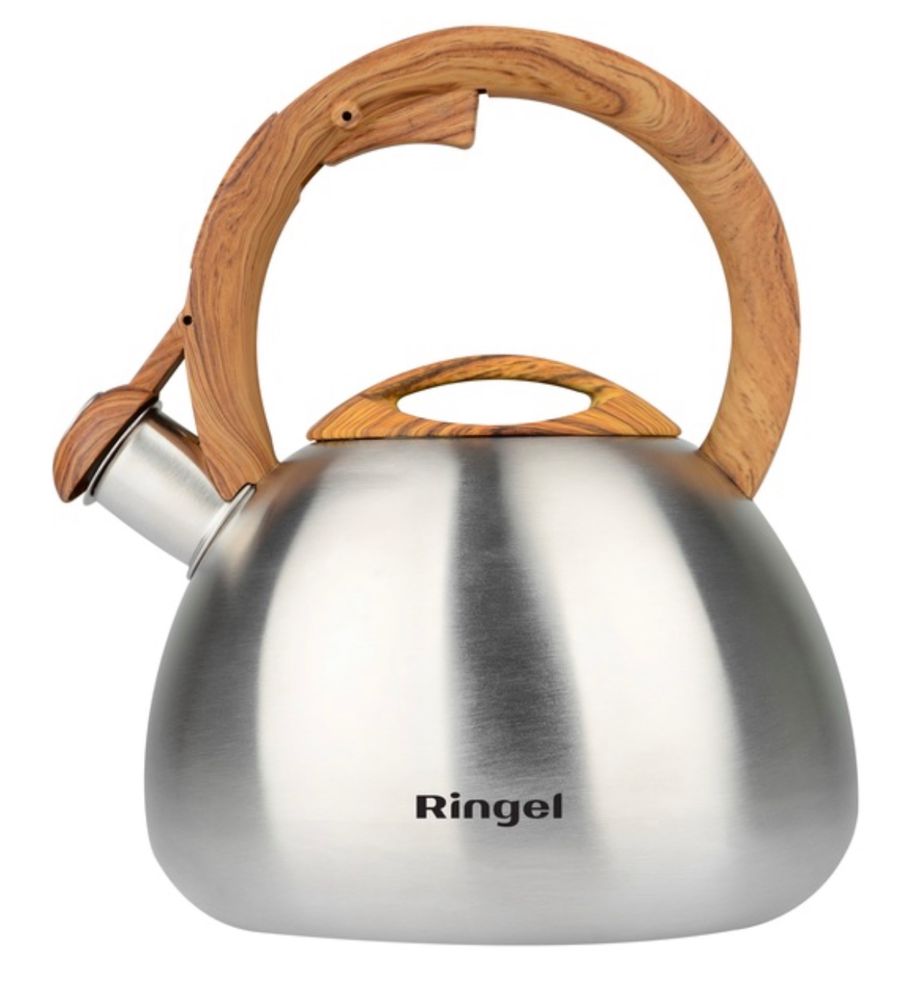 Чайник 2.7 л зі свистком Ringel Classic сталь Австрія новий Київ