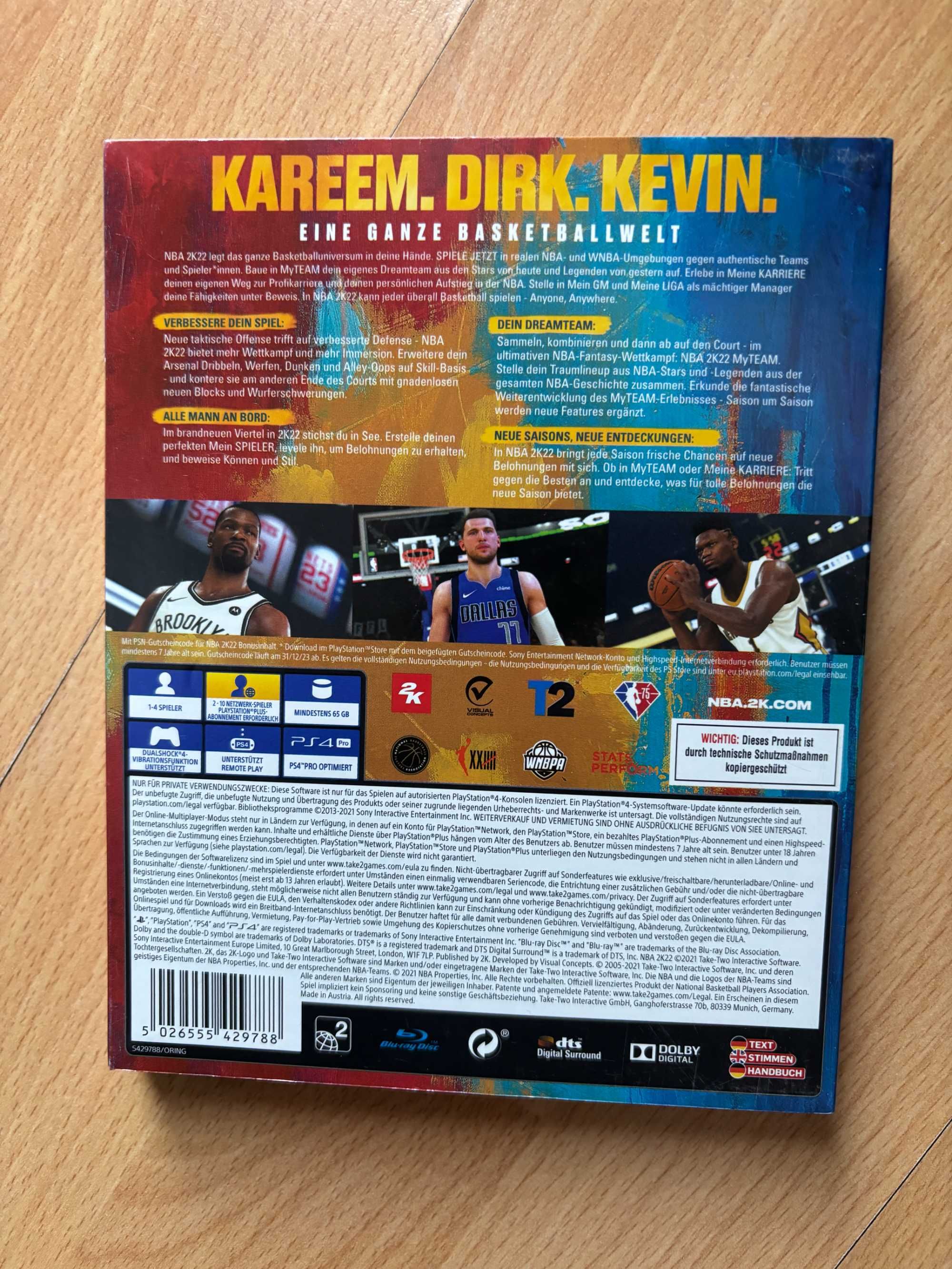 NBA 2k22 - playstation 4