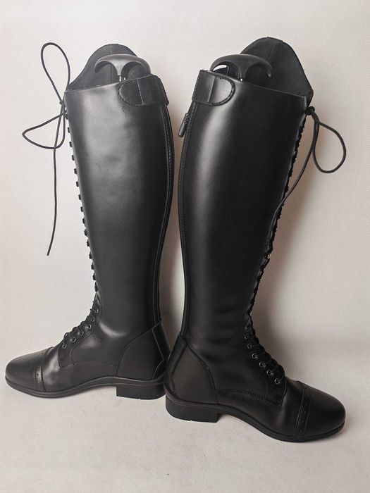 Sznurowane oficerki Steeds Sylka rozmiar 36 slim