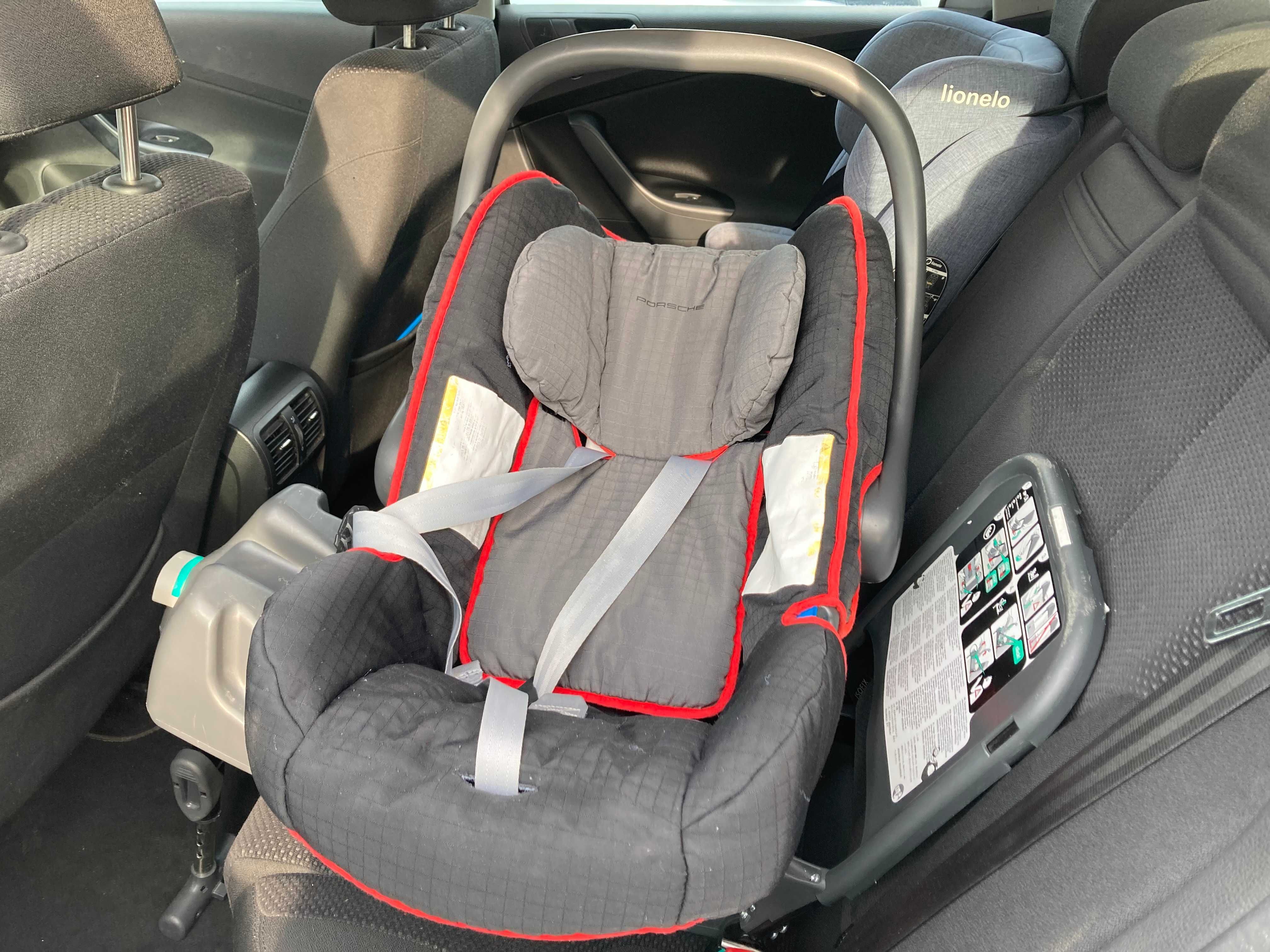 Nosidełko Porsche Baby Seat (Romer) + Baza ISOFIX