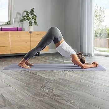 Mata do jogi fitness core balance szaea 66x183 x 0,6cm antypoślizgowa