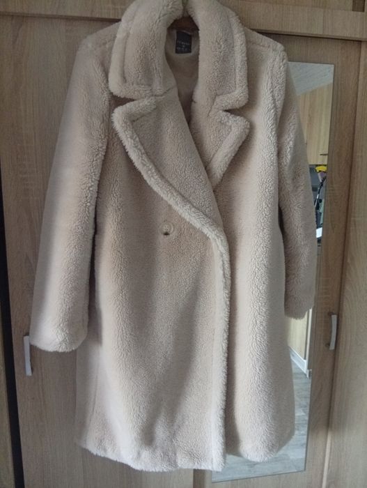 Płaszczyk Teddy jasny beż