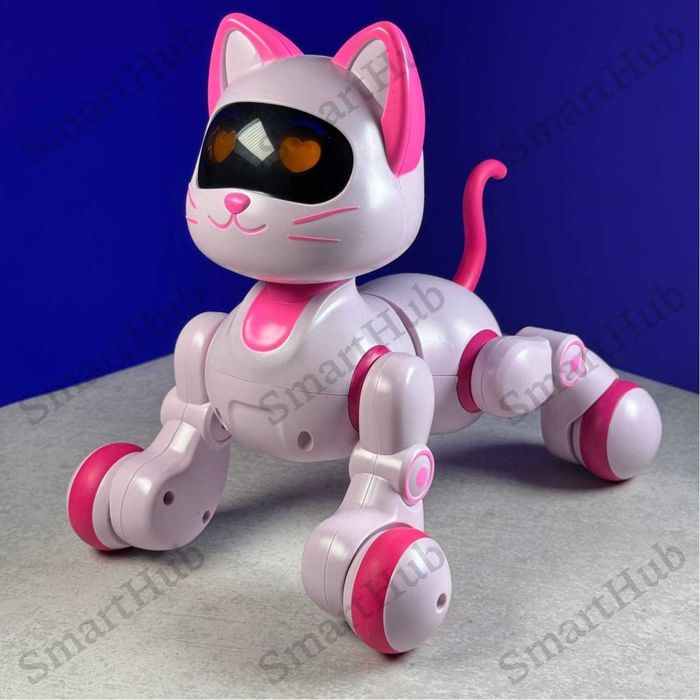 Котик на радіокеруванні Pinky Kitty, Киця на пульті, Іграшка Робот