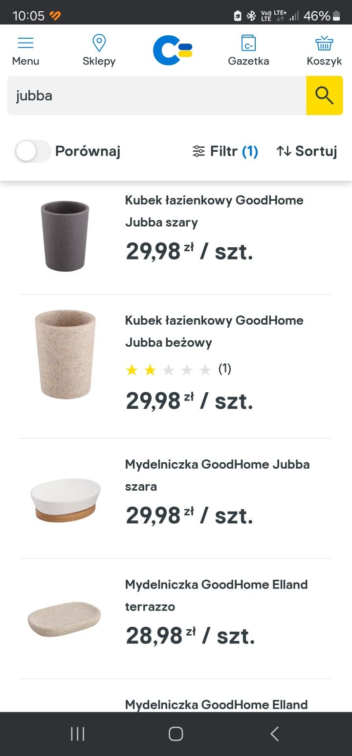 Akcesoria łazienkiwe-Cały zestaw-Castorama