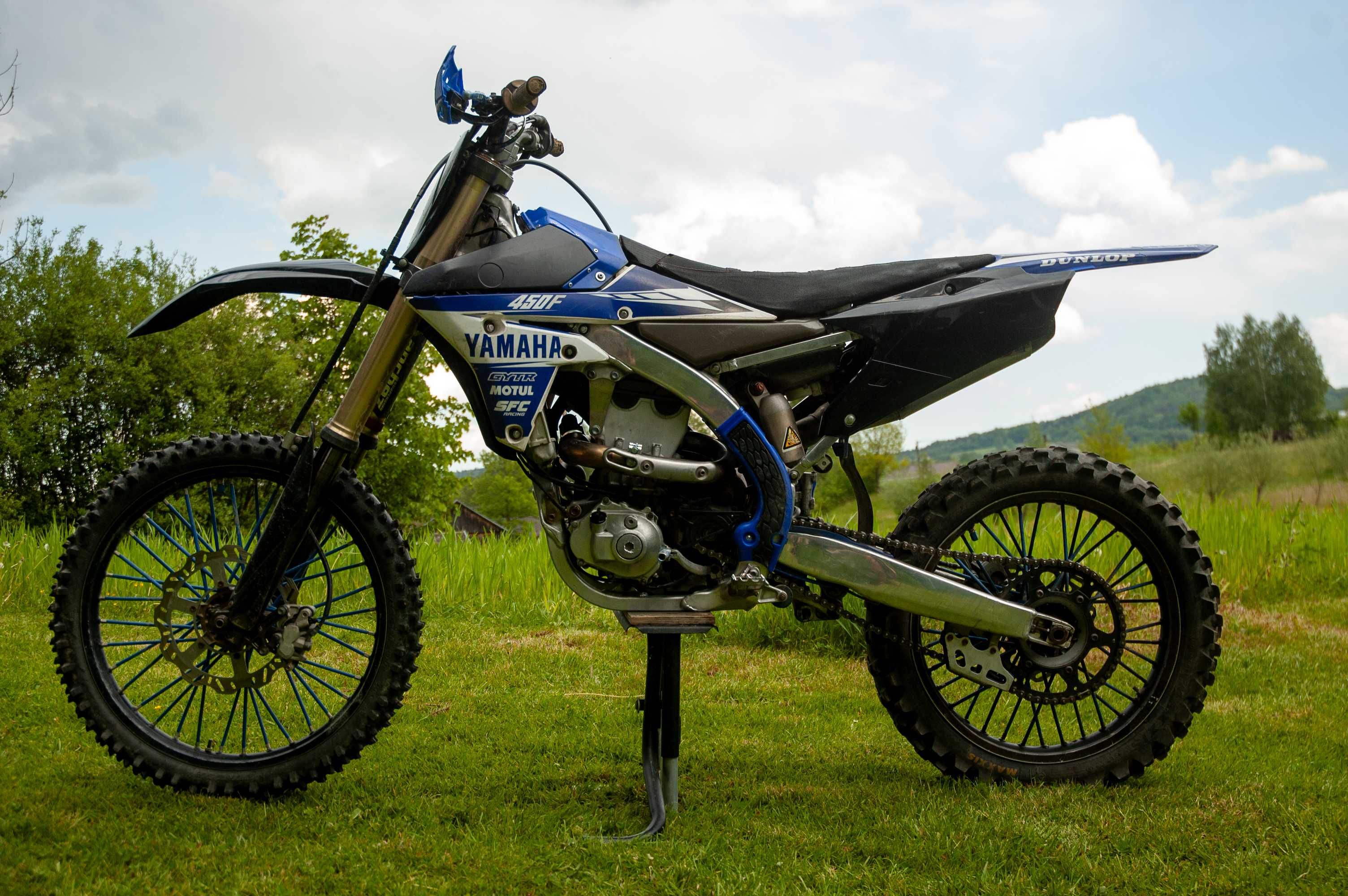 Yamaha YZ450F 2016 -WTRYSK, MAPY!- yzf450