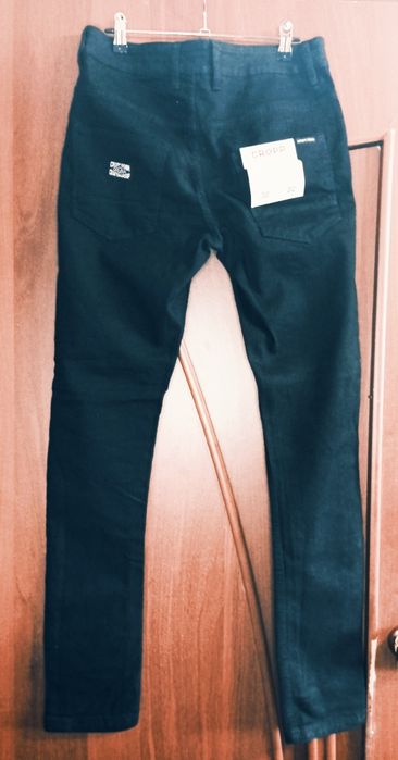 Нові. Штани, брюки чоловічі. Cropp denim 32 розмір. Чорні.