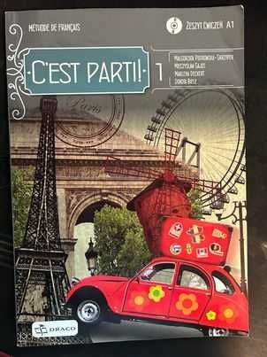 Zestaw książek do francuskiego C’est Parti! Podręcznik i ćwiczenia
