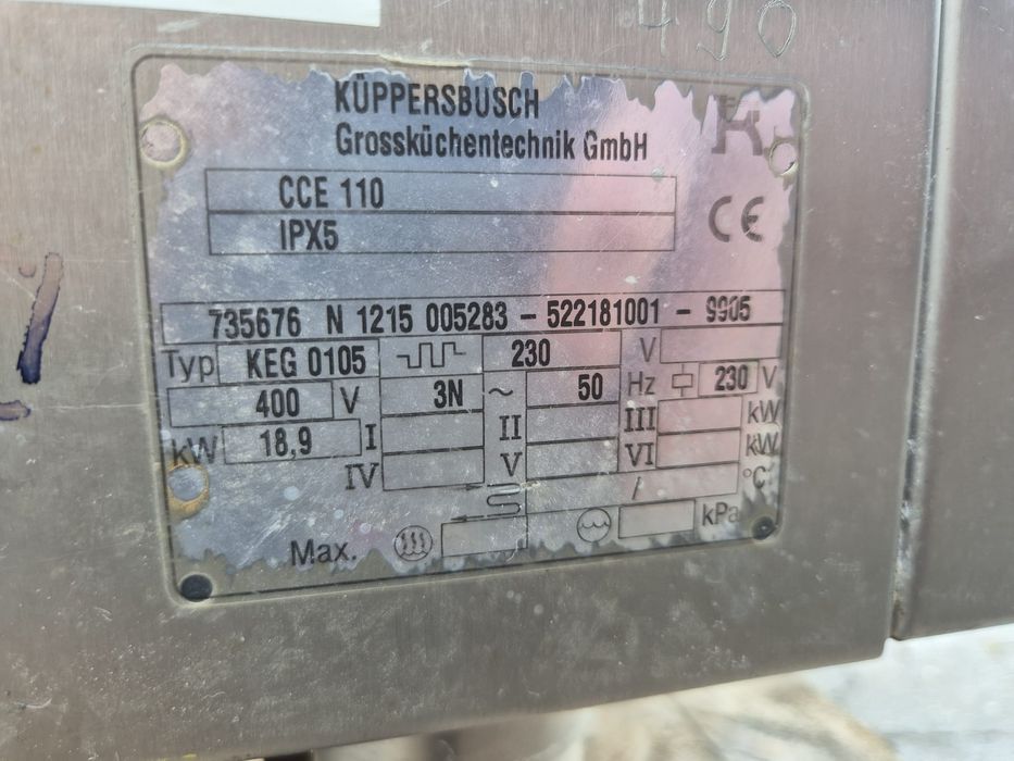 Piec konwekcyjno - parowy Kuppersbusch CCE 110