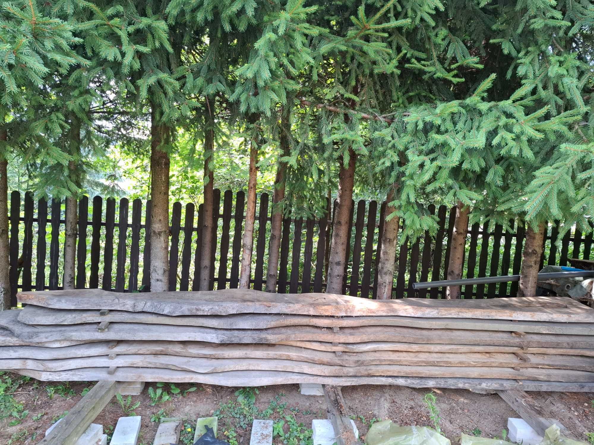 Deski jesionowe, foszty.
