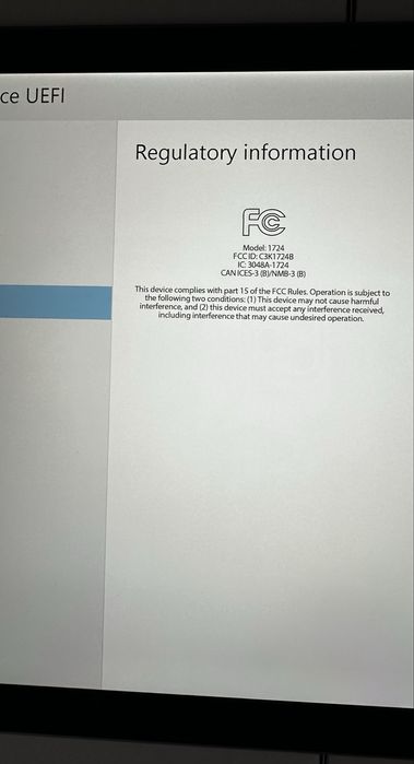 Планшет Microsoft Surface 4pro