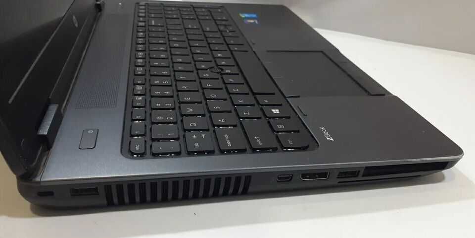 HP zBook 15 FHD i7 8ядер 32gb озу ssd hdd 1tb Quadro
