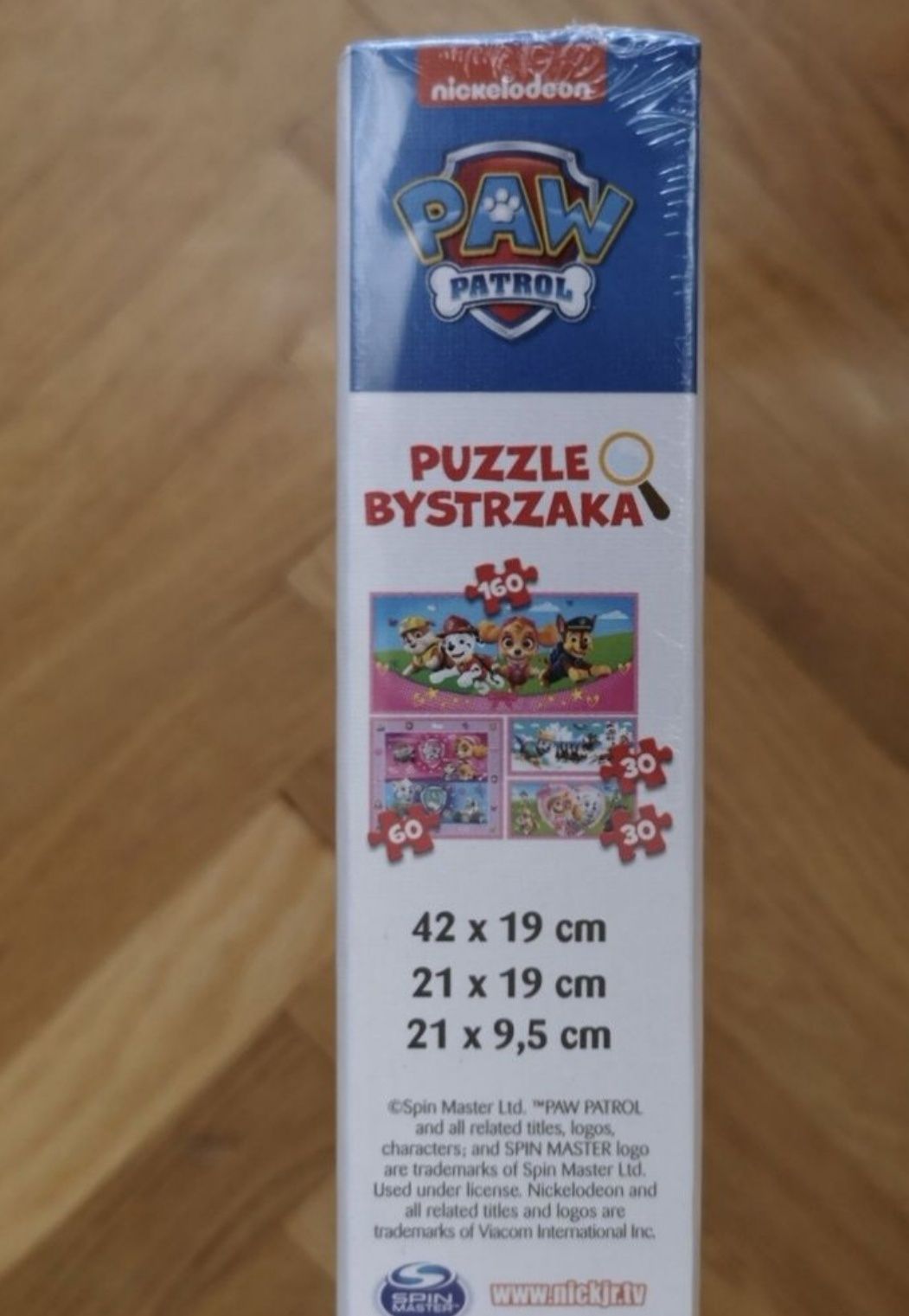 PUZZLE BYSTRZAKA 4w1 Trefl 4+ PAW Patrol nowe