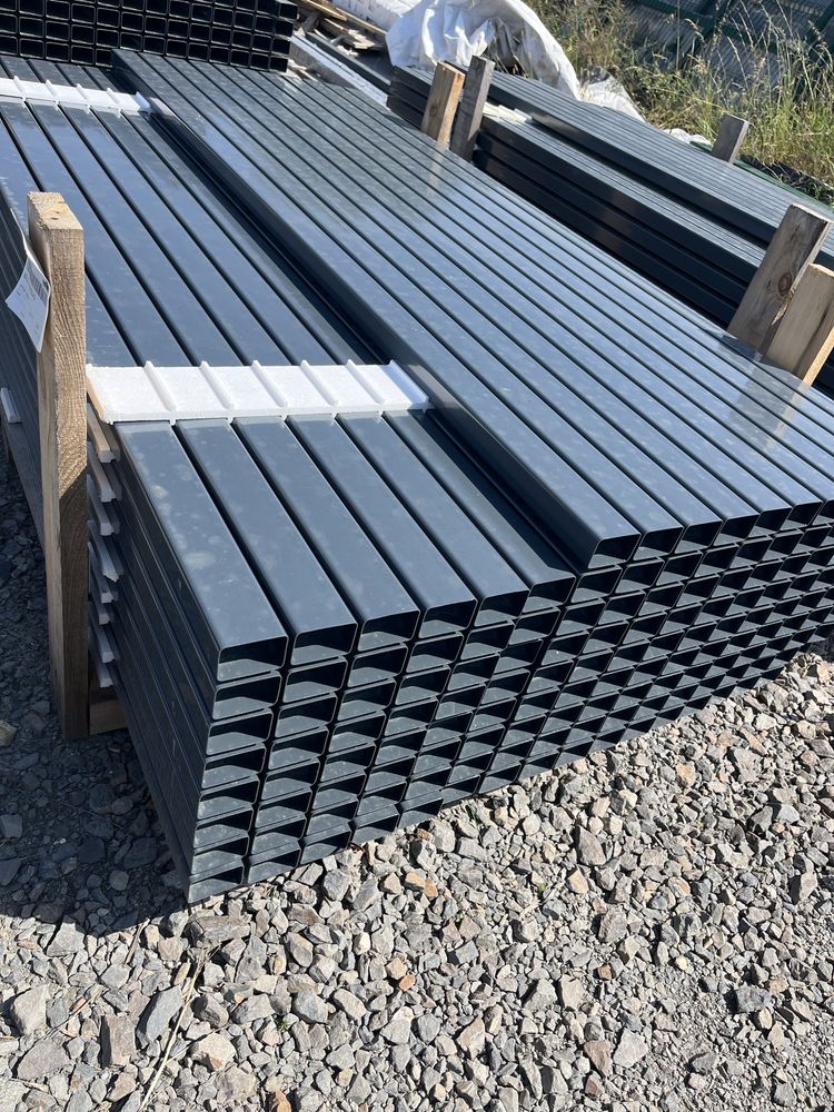 Słupki ogrodzeniowe 60x40x1.2 – ocynk + malowanie proszkowe