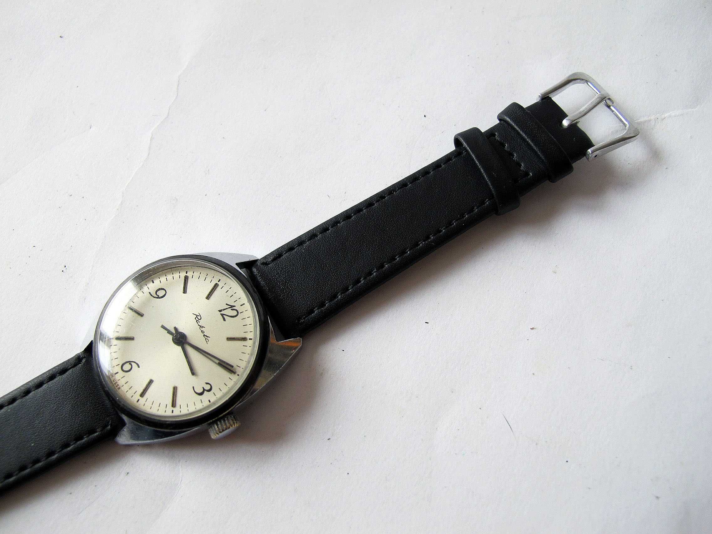 Zegarek Rakieta z lat 80 tych.